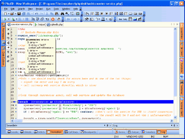 Viewing variable values by in a hint in PHP Debugger